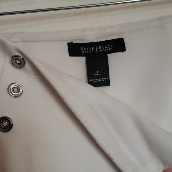 White House Black Market white pencil skirt - Picture 4 of 5